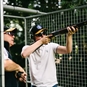 Clay Pigeon Shooting Orston - Man Aiming Gun at Clays