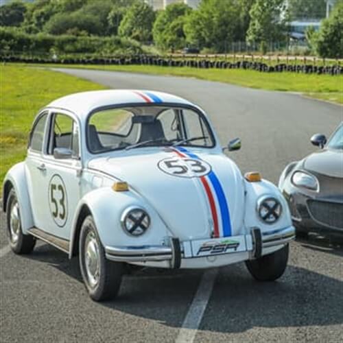 Herbie VW Beetle with Hotlap & Movie Car Options - VW Herbie Driving Experience Herbie VW Beetle with Hotlap & Movie Car Options - VW Herbie Driving Experience