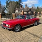 Classic Car Hire Norfolk - Red Triumph Stag 1973