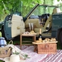 Classic Car Road Trip with Picnic Norfolk - Classic Car Picnic Setup