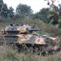 tank in field