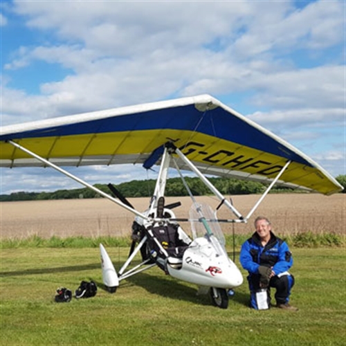 microlight on ground microlight on ground