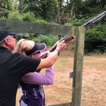 Clay Pigeon Shooting in Devon