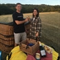 Exclusive Cider & Cheese Ballooning Somerset - Enjoying Bubbles