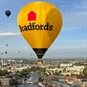 Hot Air Balloon Rides Somerset - Flying over City
