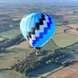 Champagne Hot Air Balloon Rides Bath - Blue Balloon