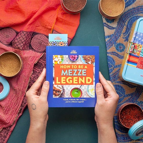How to be a Mezze Legend Cookbook Kit - The Mezze Cookbook  How to be a Mezze Legend Cookbook Kit - The Mezze Cookbook