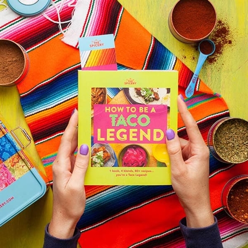 How to be a Taco Legend Cookbook Kit - Taco Making How to be a Taco Legend Cookbook Kit - Taco Making