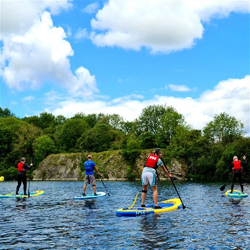 Stand Up Paddleboarding Lessons Near You Into The Blue