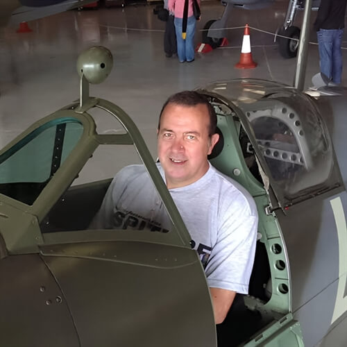 A Sit in a Spitfire Experience at Biggin Hill