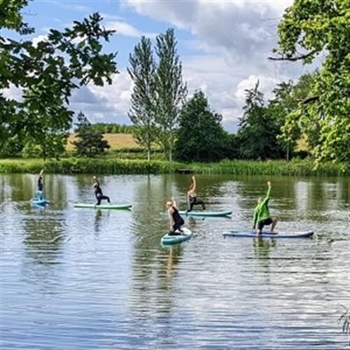 SUP Yoga sessions on River Avon or Cheltenham Lido SUP Yoga sessions on River Avon or Cheltenham Lido