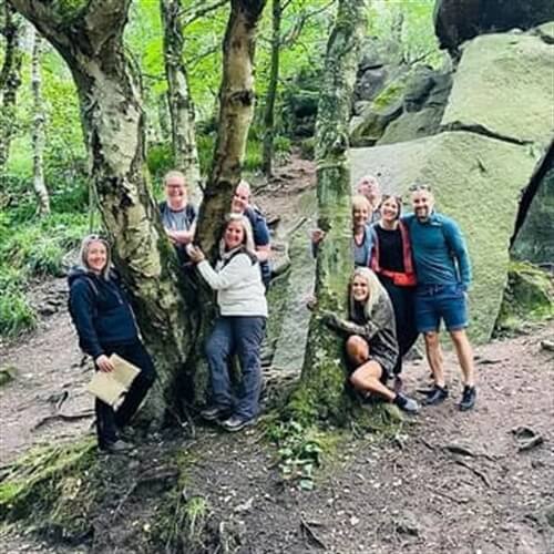 Hunted in The Peaks Group Adventure - Group in The Peaks