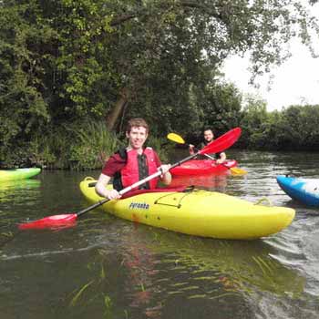 Kayaking in Warwickshire