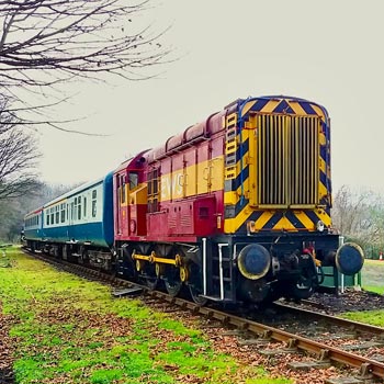 Train Cab Ride in Kent