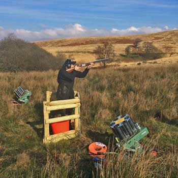 Clay Shooting Brecon Beacons