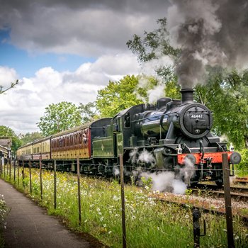 Whistlestop Cream Tea & Steam Train Ride for Two