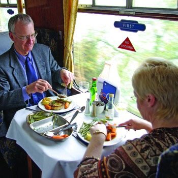 Sunday Steam Train Lunch in Leicestershire