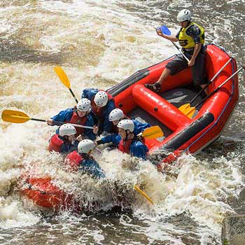 White Water Rafting in Teesside