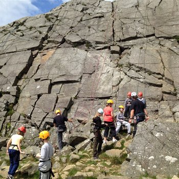 Climbing in North Wales