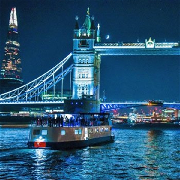Saturday Thames Party Cruise Into The Blue