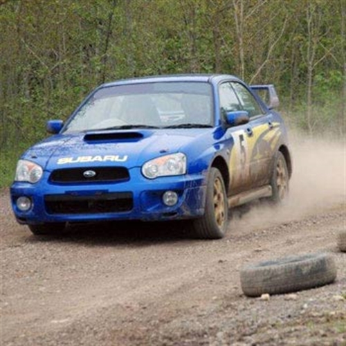 subaru on rally stage subaru on rally stage