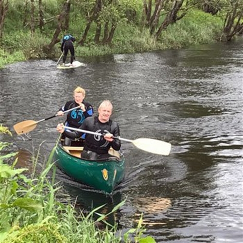 Two in Canoe Two in Canoe