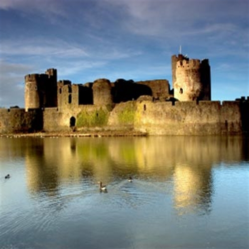 Caerphilly castle Caerphilly castle