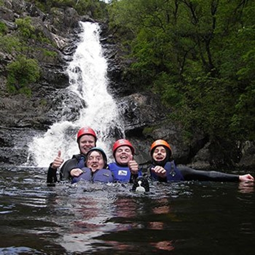 Group by a small waterfall Group by a small waterfall
