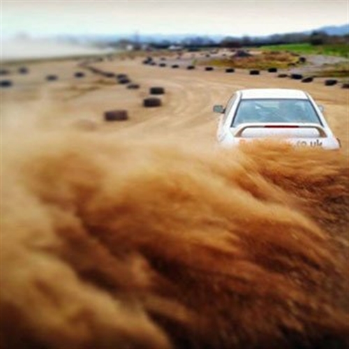 rally car on track rally car on track