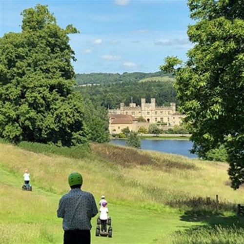 Sightseeing at Leeds Castle on a Segway at Into The Blue