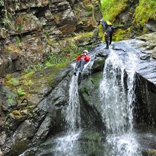 water fall jump water fall jump