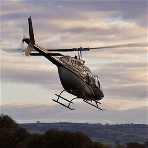heli in sunset heli in sunset