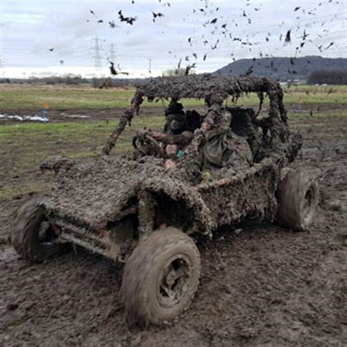 Whole buggy in mud Whole buggy in mud