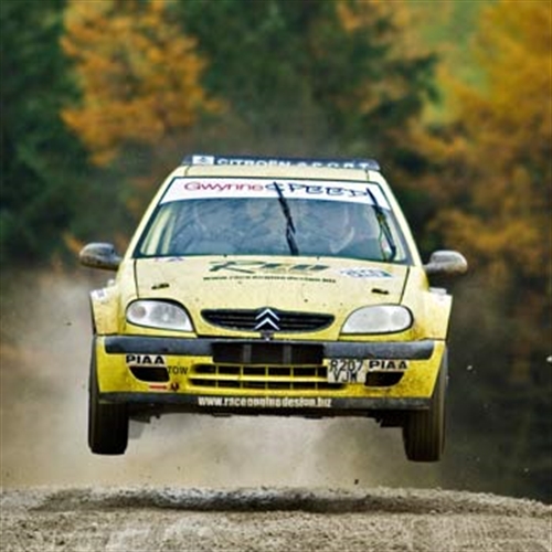 yellow rally car yellow rally car