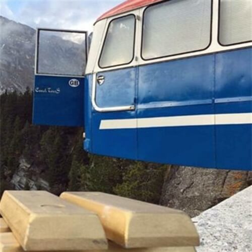 bus on cliff bus on cliff