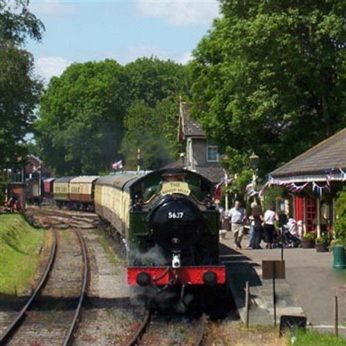 Steam Train in Somerset Steam Train in Somerset