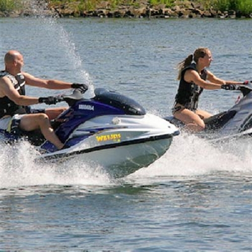 couple on jetski couple on jetski