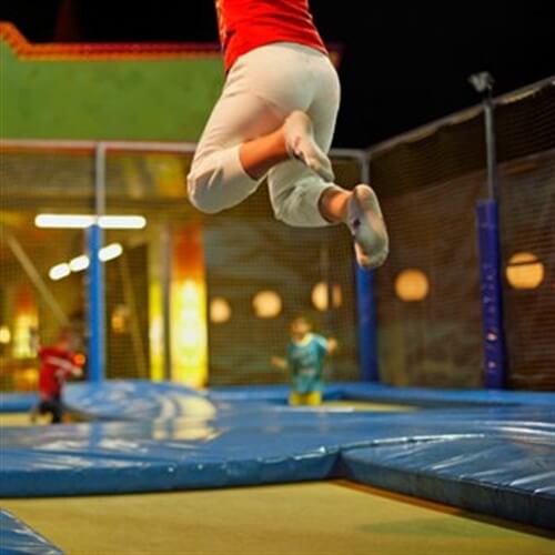 jumper on trampoline jumper on trampoline