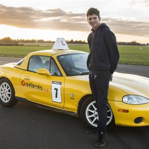boy by car boy by car