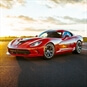 red dodge viper front