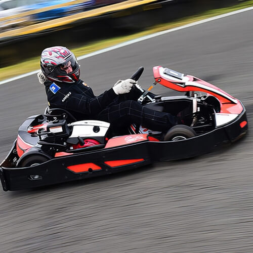 Adult Go Karting at Knockhill Circuit in Fife for 16yrs+